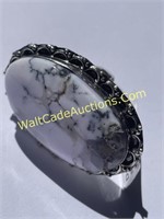 Ring - Dendrite Opal - Size 9 - Handmade with