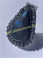 Ring - Labarodorite - Size 7 - Handmade with