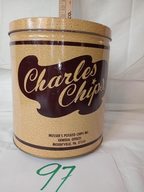 CHARLES CHIPS TIN