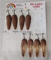 8 Pot o' Gold 1 oz. Spoon Fishing Lures- new