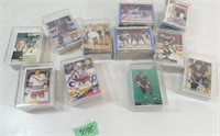Qty of 11 small box Hockey Cards, Various