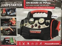 POWERSTATION $120 RETAIL BATTERY JUMPSTARTER