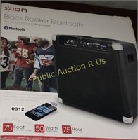 ION $199 RETAIL BLUETOOTH BLOCK ROCKER