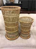 Nesting Wicker Baskets