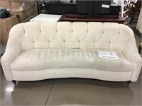 Designer A.Rudin White Glittery Sofa - approx. 7