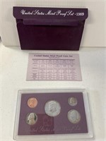 1989 United States Mint Proof Set