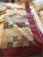 Full/Queen quilt-comforter and an older quilt
