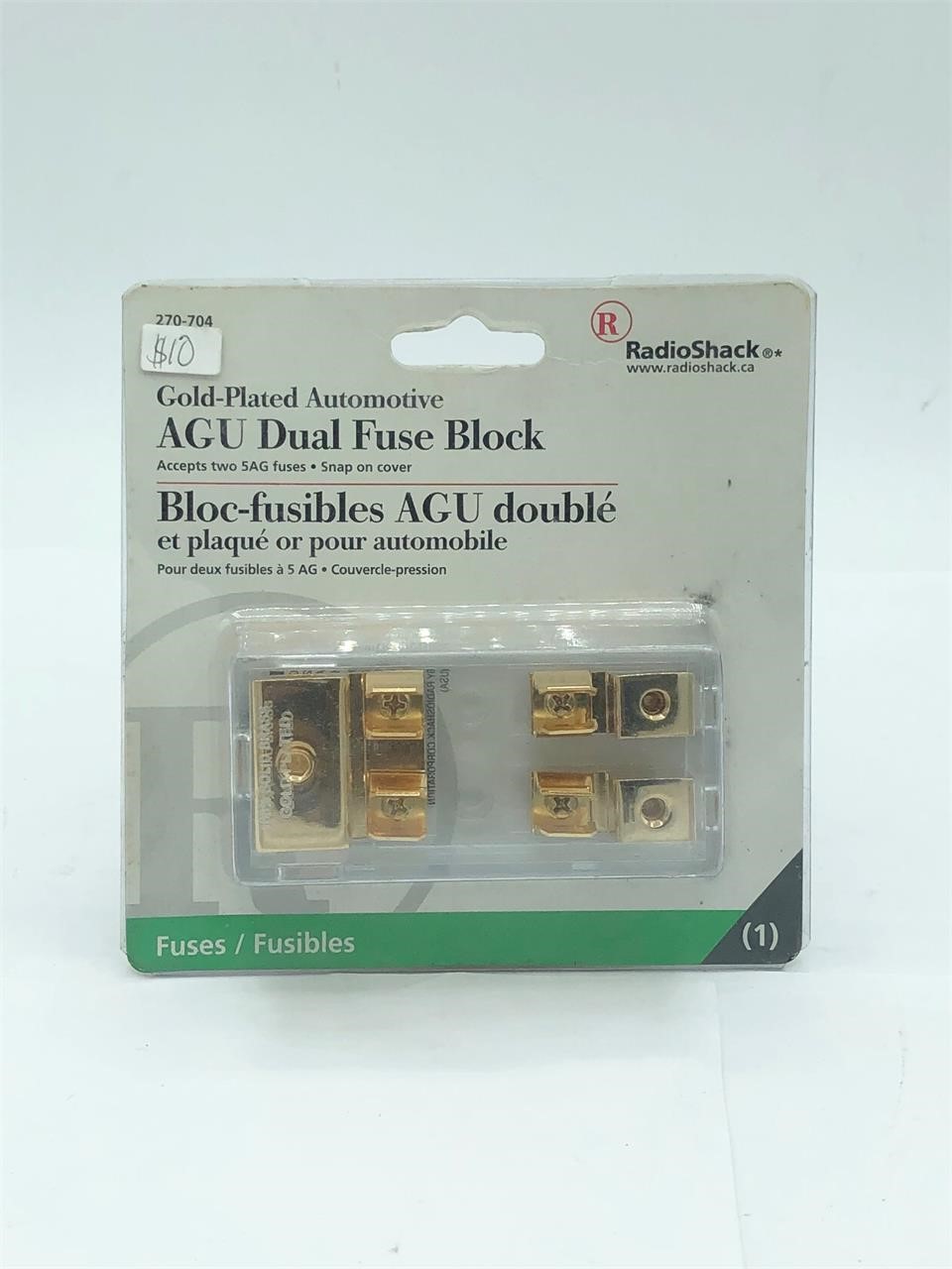 RadioShack Gold-Plated Automotive AGU Dual Fuse