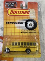 Matchbox diecast school bus
