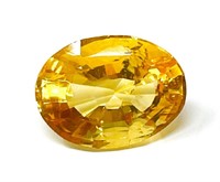 Oval Shaped Citrine