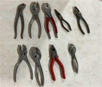 Assorted pliers