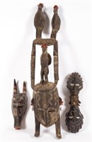 AFRICAN CARVINGS (3)