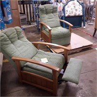 Lot of 2 Reclinerr Chairs