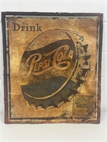 Pepsi Cola & Teem drink sign c1950/60