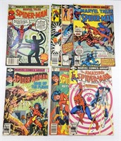 (5) MARVEL SPIDER-MAN, (2) SPIDER-WOMEN COMICS