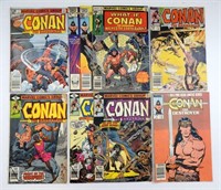 (9) MARVEL CONAN THE BARBARIAN COMICS