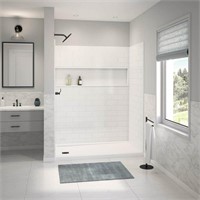 NexTile 30x60x74 in. Subway Tile Kit