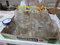 COLLECTION OF CANNING JARS