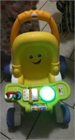 FISHER PRICE MUSICAL LEARNING WALKER USED