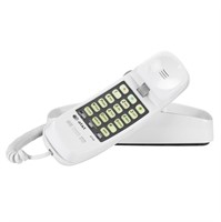 AT&T 210 Basic Trimline Corded Phone, No AC Power