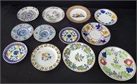 Group of vintage china plates - Spode, etc.