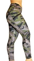 Women’s Camo Capri Workout Leggings Small