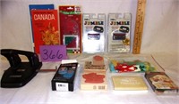 ink stamps/jumble games/cards