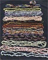 Beaded Necklaces 36” - 20