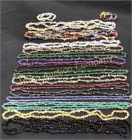 Beaded Necklaces 36” - 20