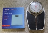 Smart Heart Digital Scale & Vintage Scale