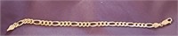 14K Gold Bracelet, markings on clasp, 8.8 grams