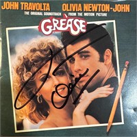 Olivia Newton john And John Travolta Autographed C