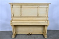 Painted Antique Harvard Upright Piano Ser. #25276