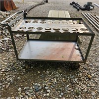 Steel Rolling Cart 30x36x38”
