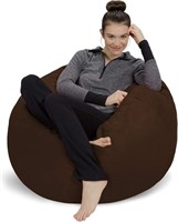 Sofa Sack - Chocolate 3' Microsuede