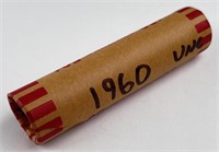 ROLL OF 1960 UNCIRCULATED PENNIES