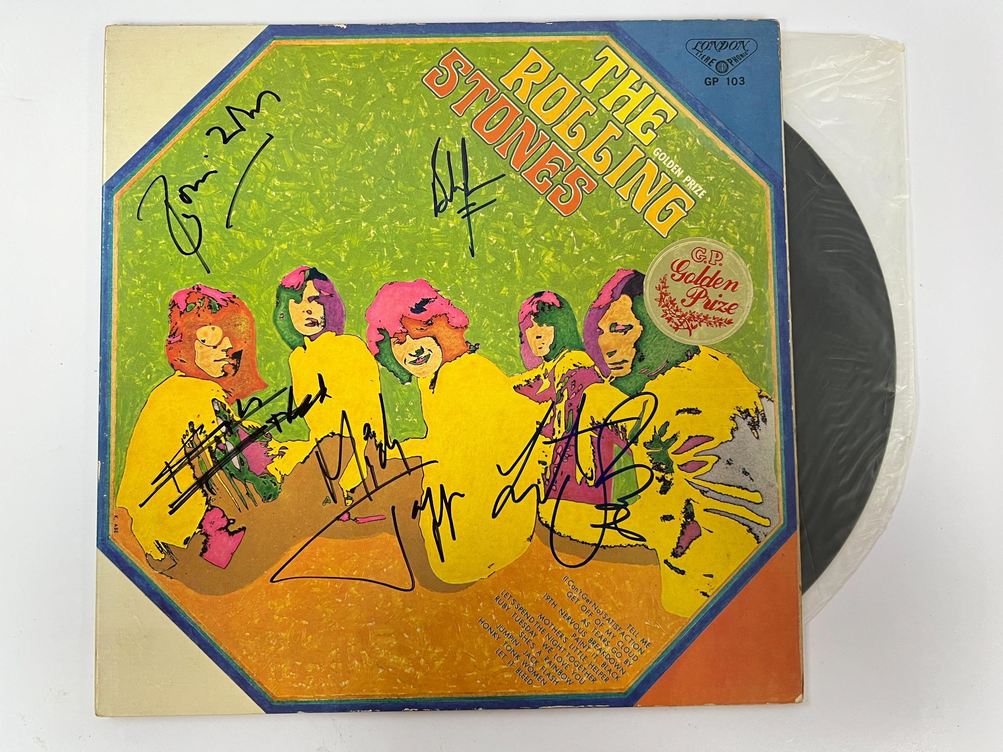 Autograph Signed RARE COA Music Vinyls CDs Posters BE