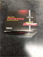 Fiocchi Small Pistol Primers 1500 Count Reloading