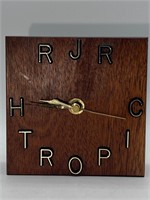 Ron Rice Hawaiian Tropic Clock Decor