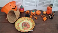 Box fall/Halloween - candles, plastics, etc