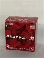 FEDERAL 20 GA 2 3/4