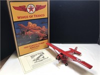 ERTL Wings of Texaco Curtiss Robin Plane