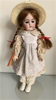 18" antique jointed body doll