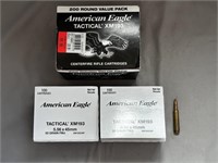 200 AMERICAN EAGLE 5.56 X 45 MM FMJ CARTRIDGES