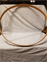 Large wooden hoop