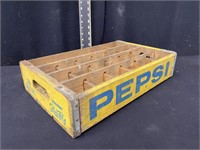 Vintage Pepsi 24 Slot Drink Crate