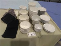 Bowls, Sandwich Plates, Oven Mitts, Hot Pads