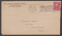Pan-American Railroad Corner Card, US Stamp #319 t