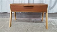 TEAK NIGHT STAND / END TABLE