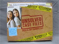 Unsolved Case Files Game with All Pieces Included